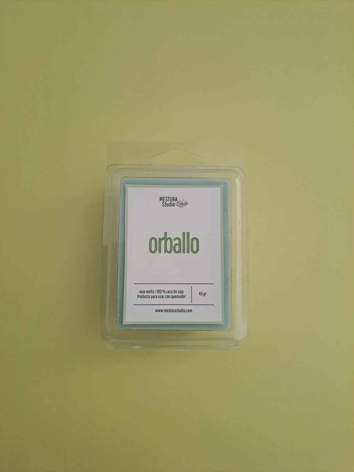Wax melts "ORBALLO" | verde, acuática y amaderada