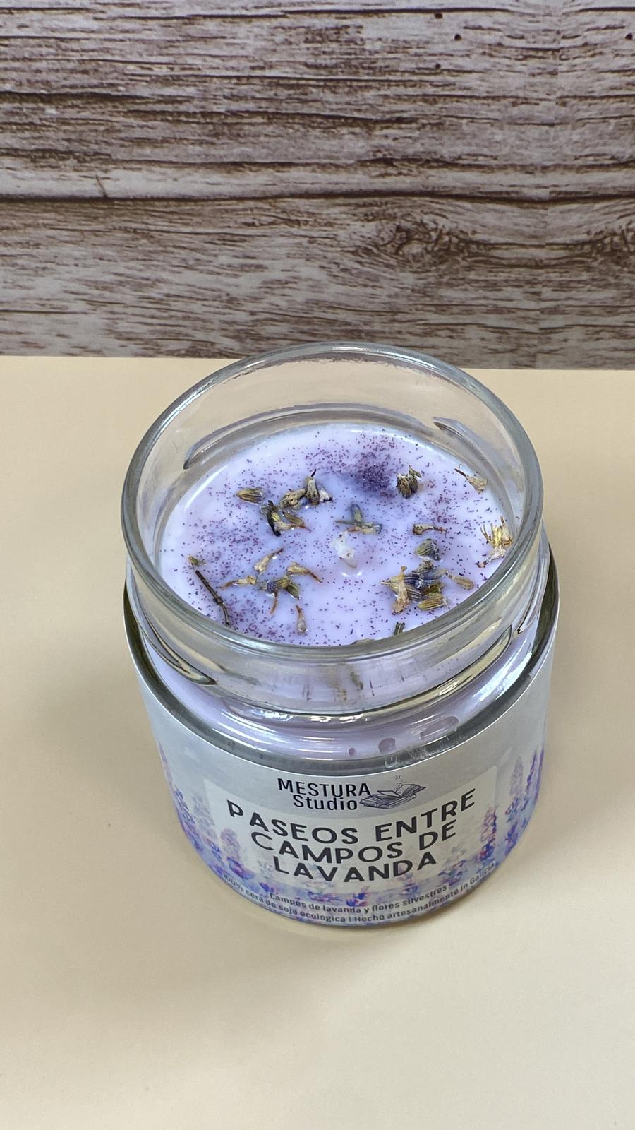 Vela "CAMPOS DE LAVANDA" | floral y dulce