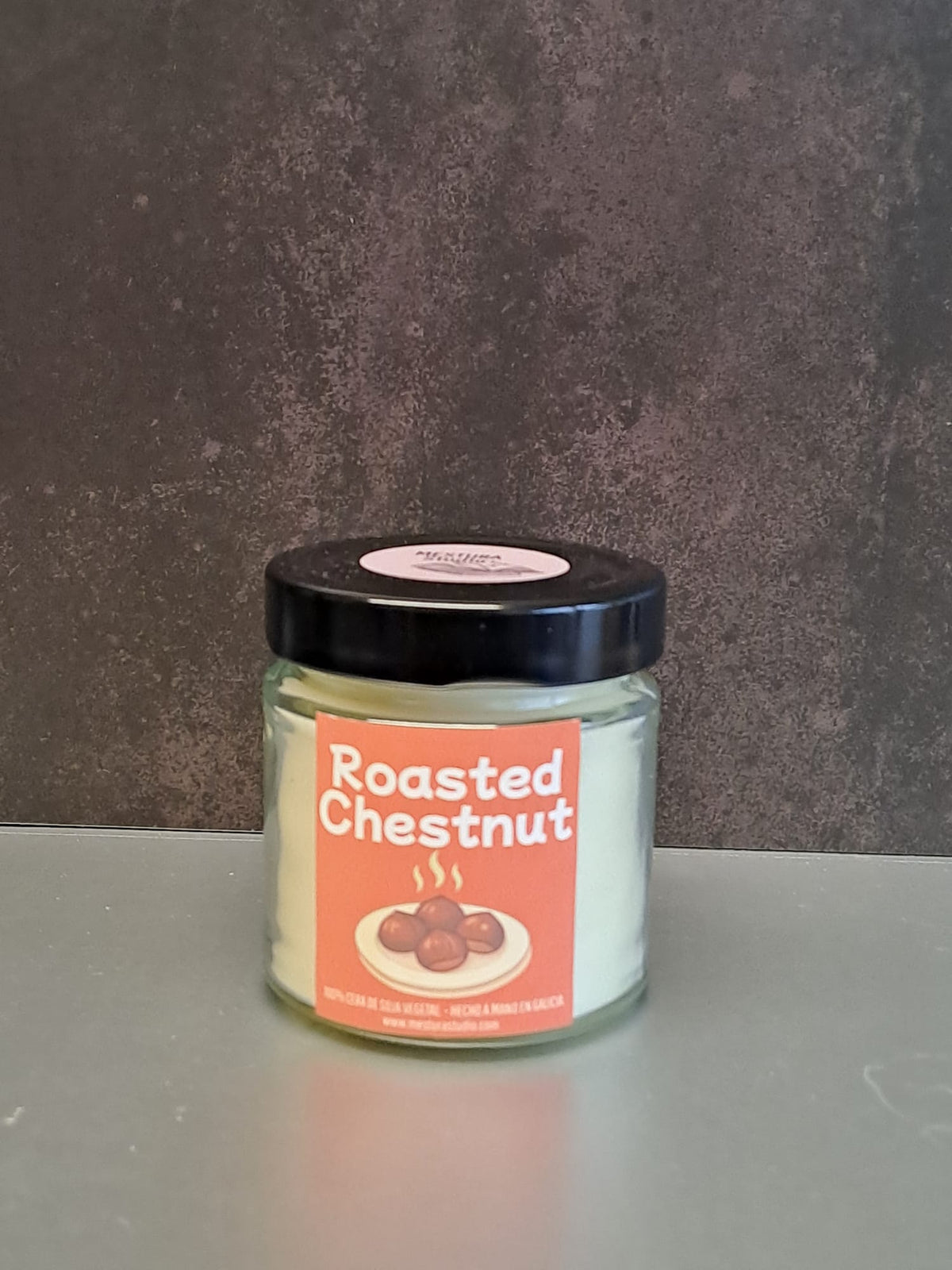Vela "ROASTED CHESTNUT- CASTAÑAS ASADAS" | gourmand, ligeramente especiada.
