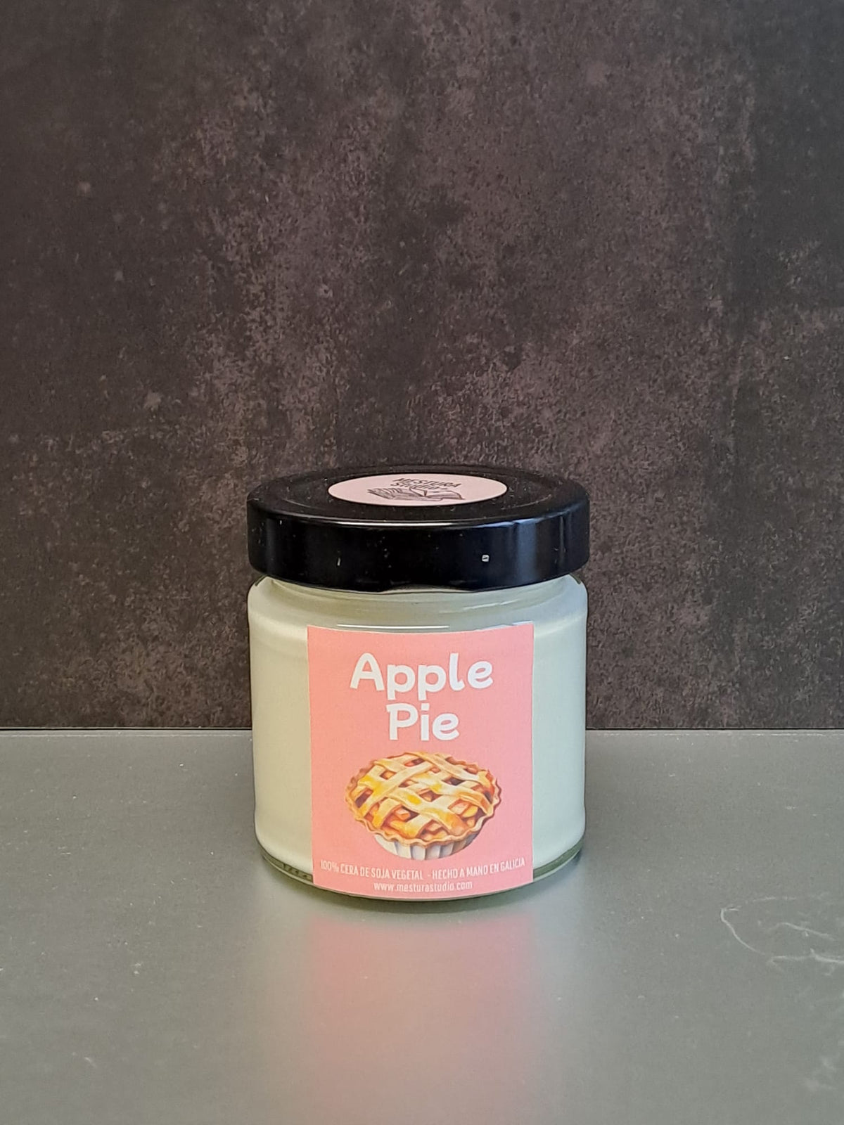 Vela "APPLE PIE - TARTA DE MANZANA" | gourmand, frutal y especiada.