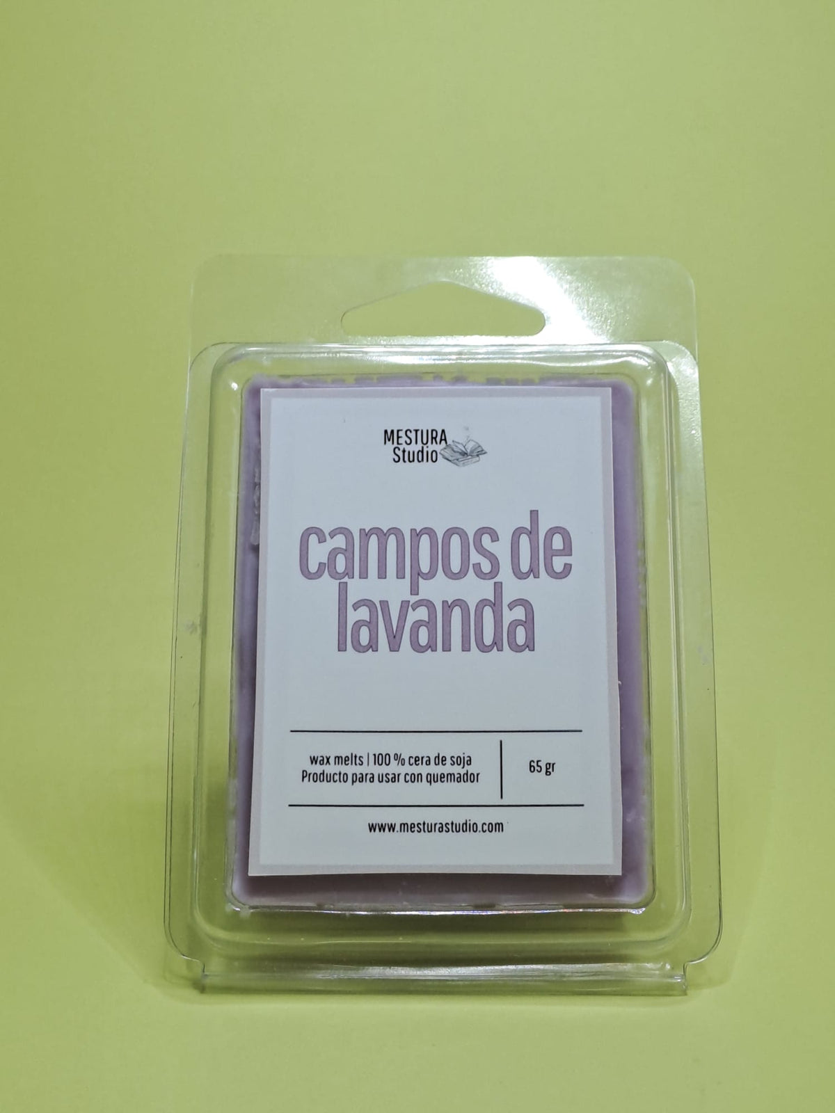 Wax melts "CAMPOS DE LAVANDA" | floral y fresca