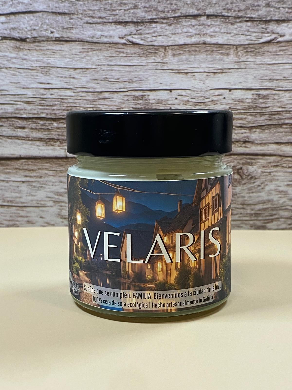 Vela "VELARIS", inspirada en la saga Acotar | cítrica, acuática y fresca