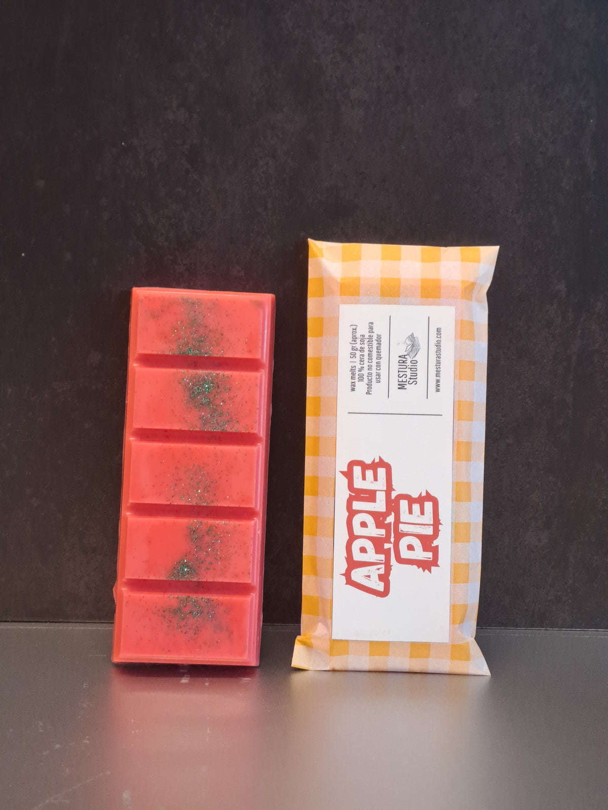 Wax melts "APPLE PIE - TARTA DE MANZANA" | gourmand, frutal y especiada.
