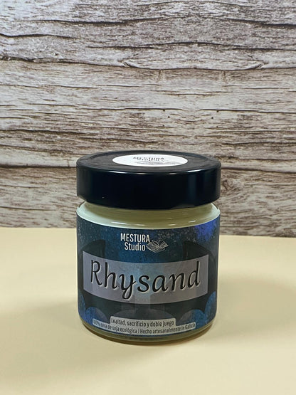 Vela "RHYSAND", inspirada en la saga Acotar | masculina, cítrica y ligeramente amaderada