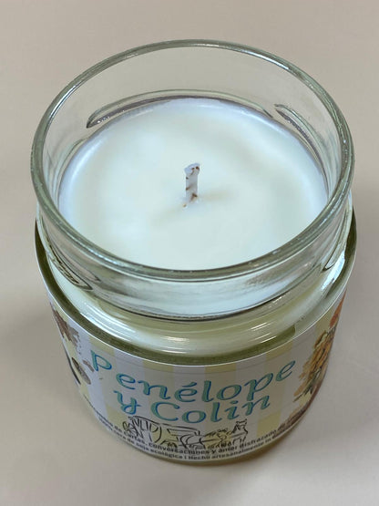Vela "PENELOPE & COLIN", inspirada en Los Bridgerton | floral, frutal y amaderada
