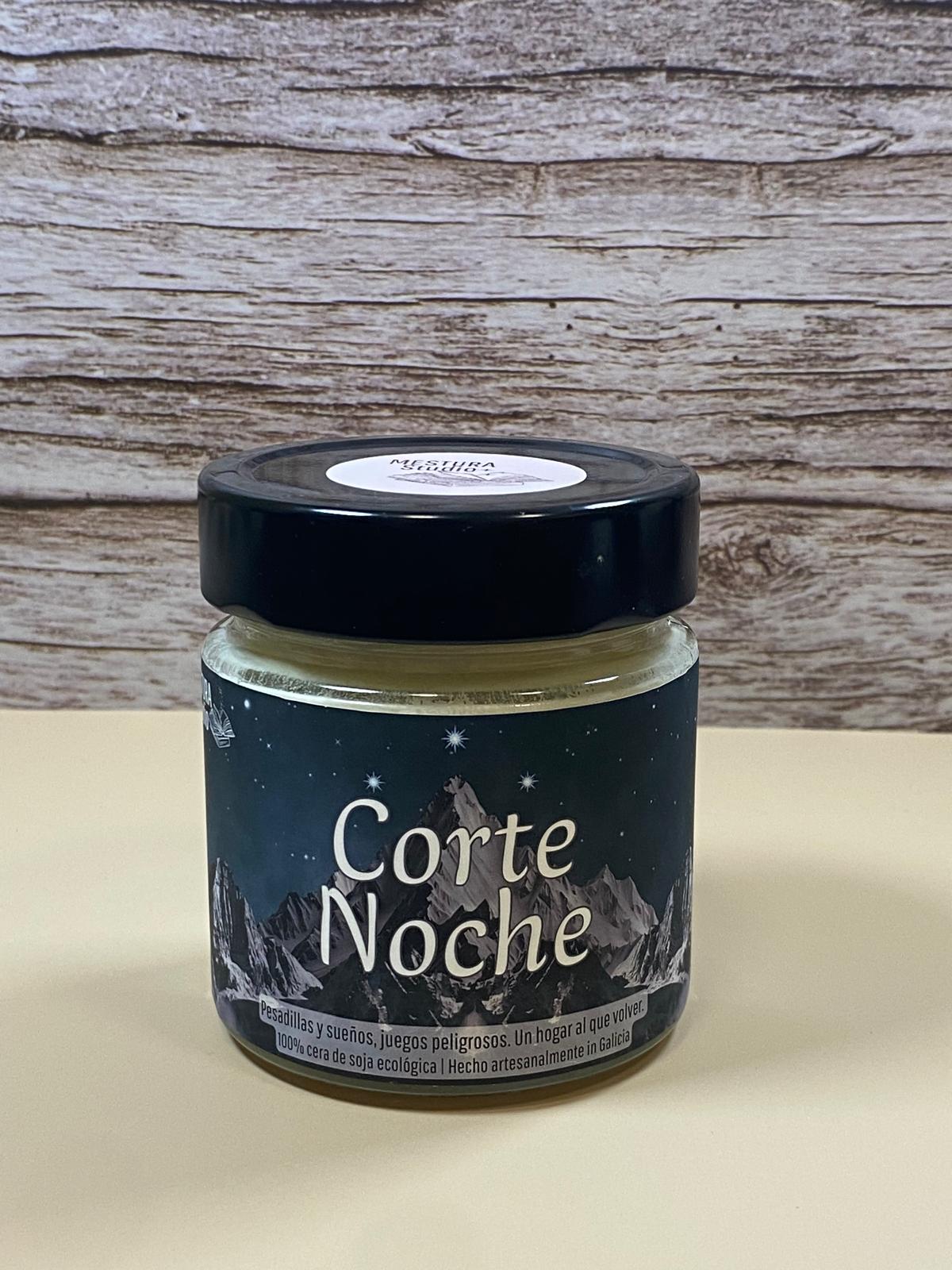 Vela "CORTE NOCHE", inspirada en la saga Acotar | amaderada, ambarada y oriental