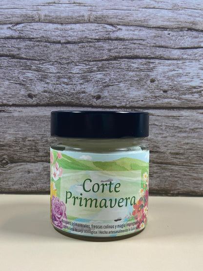Vela "CORTE PRIMAVERA", inspirada en la saga Acotar | floral, fresca y amaderada