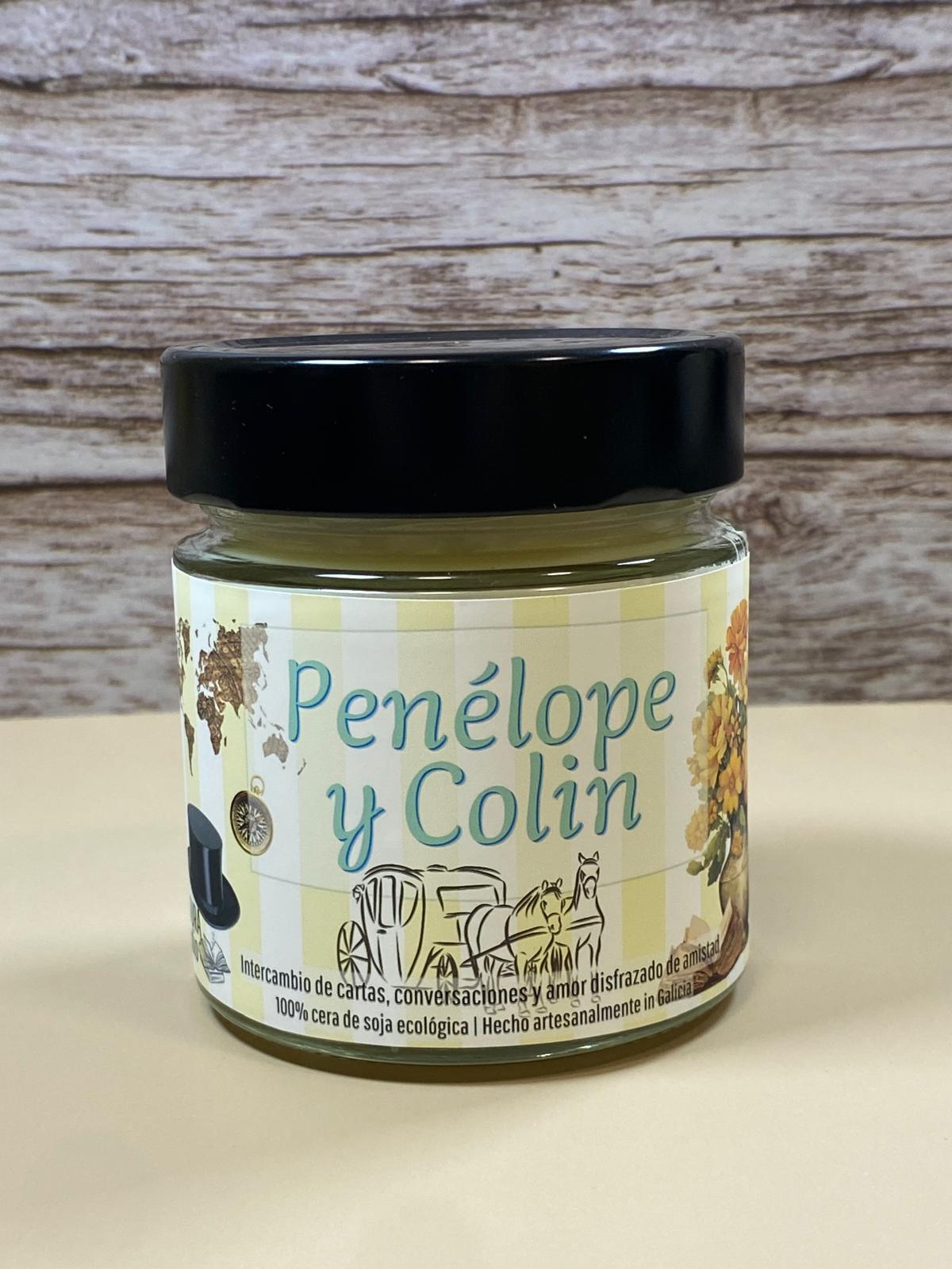 Vela "PENELOPE & COLIN", inspirada en Los Bridgerton | floral, frutal y amaderada
