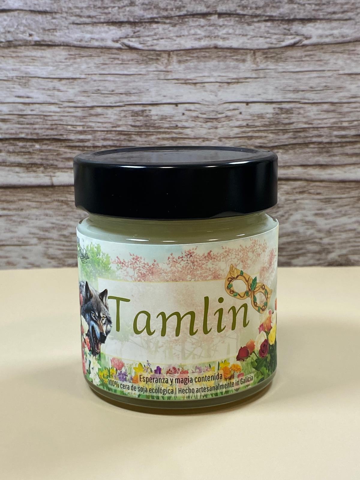 Vela "TAMLIN", inspirada en la saga Acotar | acuática, verde y terrosa